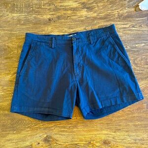 Good Threads 5 inch inseam shorts navy blue